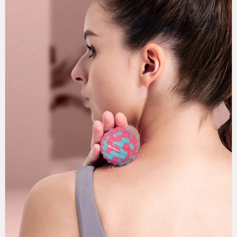 7cm Yoga Gym Balls Foot Massage Ball Trigger Point Sport Fitness Hand Foot Pain Relief Plantar Hedgehog Fasciitis Reliever
