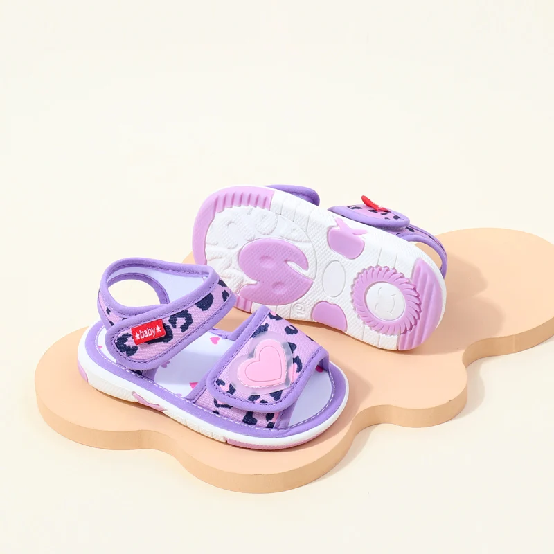 Baby Quietschende Schuhe Sommer Sandale Hohe Qualität Lustige Kleinkind Sound Prewalking Sneaker 2024 Neue Mode für Nette Kind Mädchen MY2403 – Detail 8