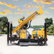  Easy operation water well drilling rig machine deep tube well rotary digging portable water well drilling machine for sale 