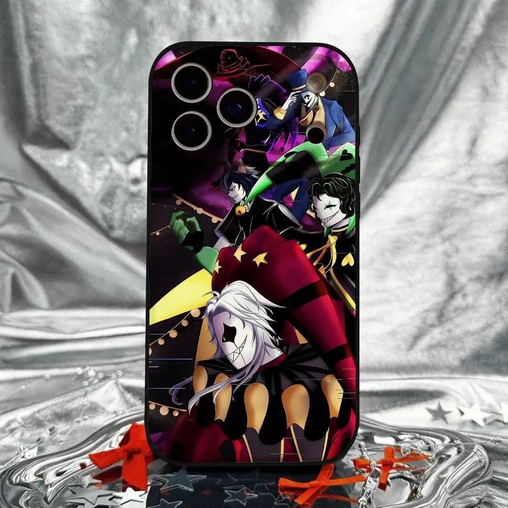 Game-Themed Silicone Matte Soft Phone Case - The F-Freak Circus Design