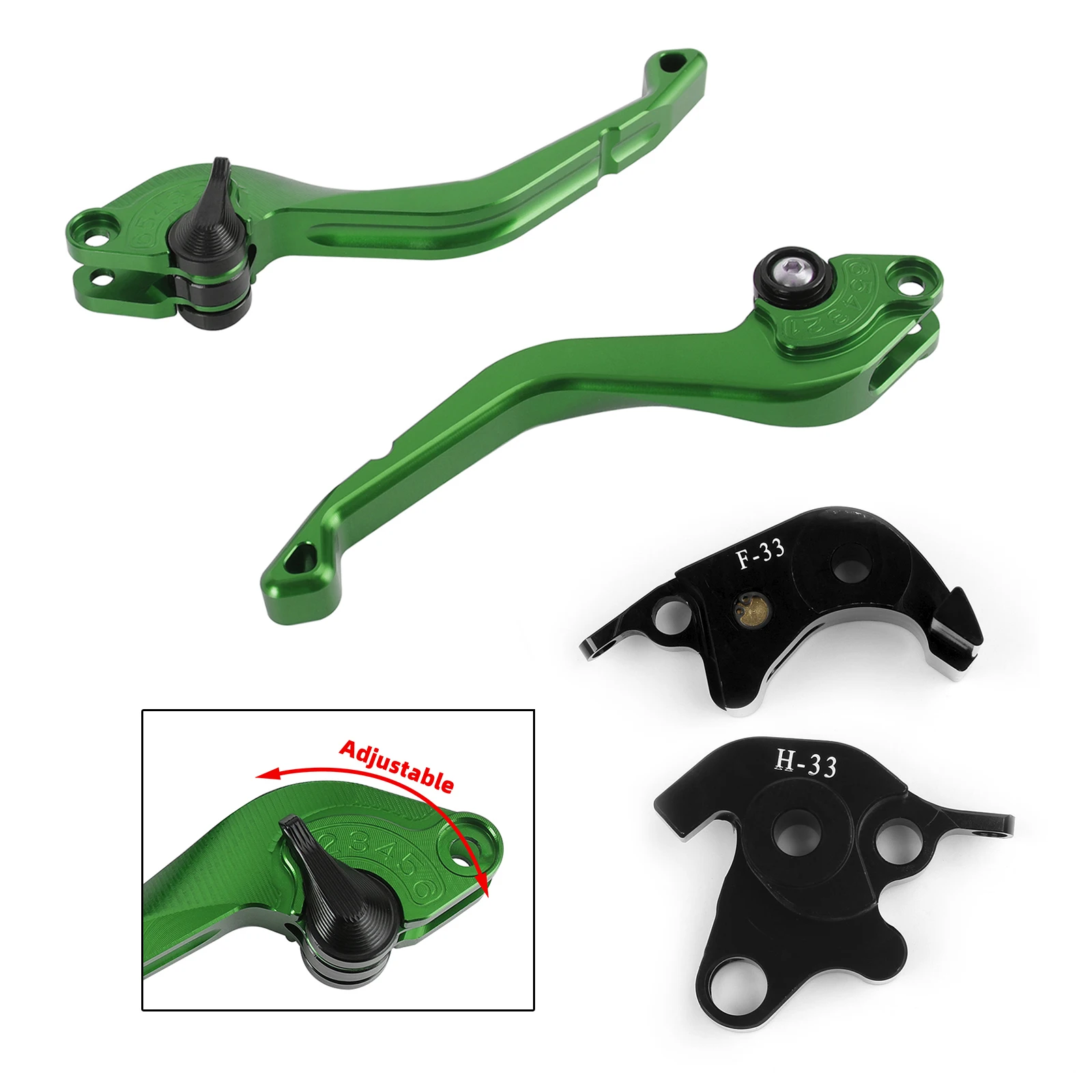 

Artudatech CNC короткий рычаг тормоза сцепления подходит для Honda CB1000R 08-2016 CBR1000RR 2004-07 детали двигателя