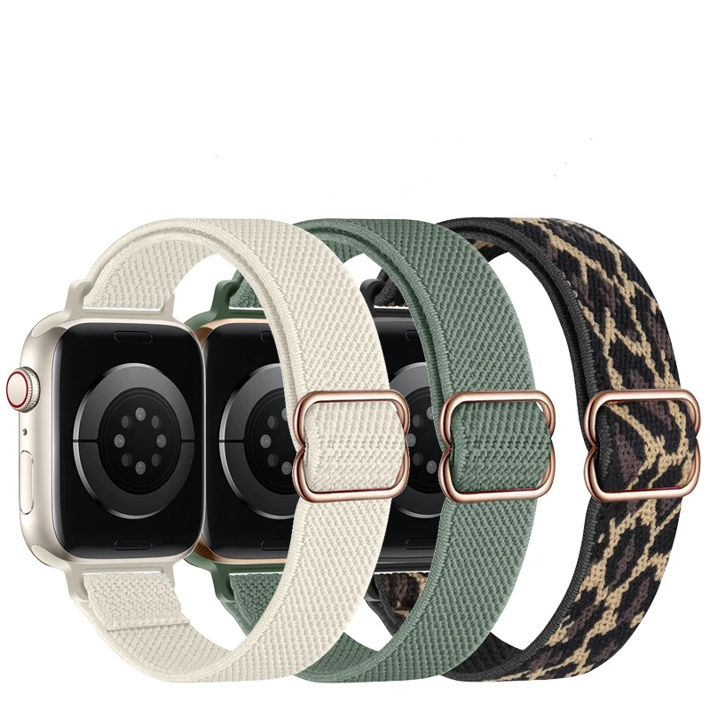 

Ремешок нейлоновый японский для Apple Watch Series 7/SE/6/5/4/3/2/1, 3 шт.