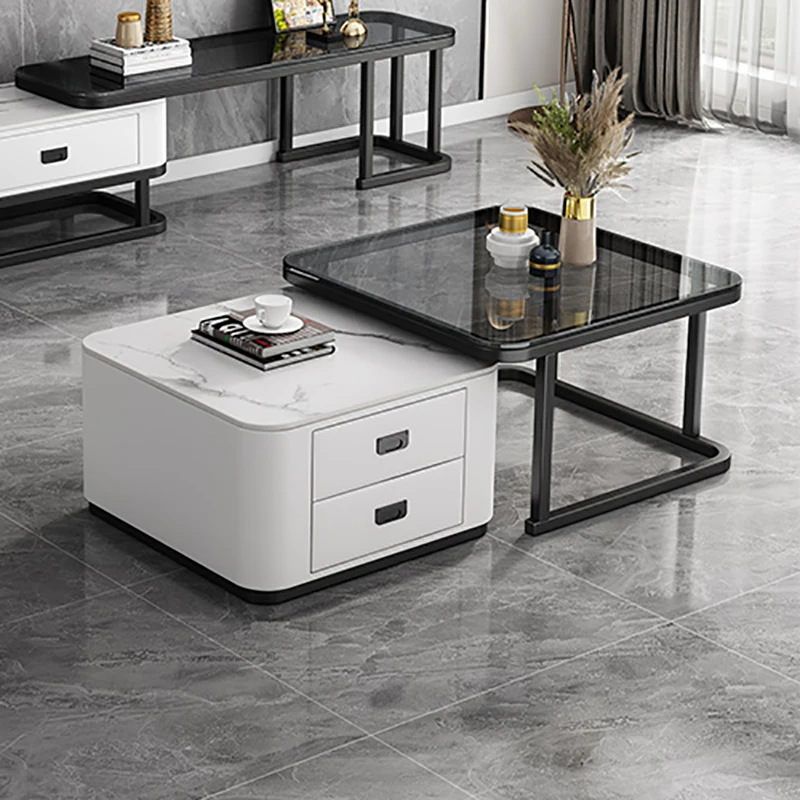 

Bedside Marble Coffee Tables Tea Nightstands Bedside Coffee Tables Center Corner Mesa Lateral Tisch Library Furniture LSL25XP