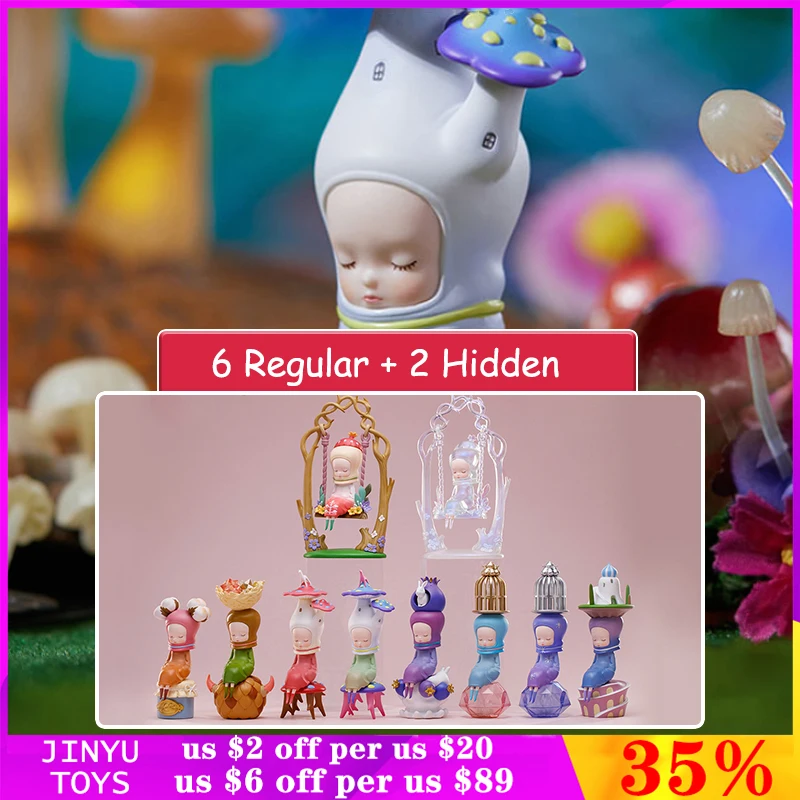 오리지널 구몬 원더 랜드 가든 시리즈 블라인드 박스 페어리 엘프 애니메이션 피..