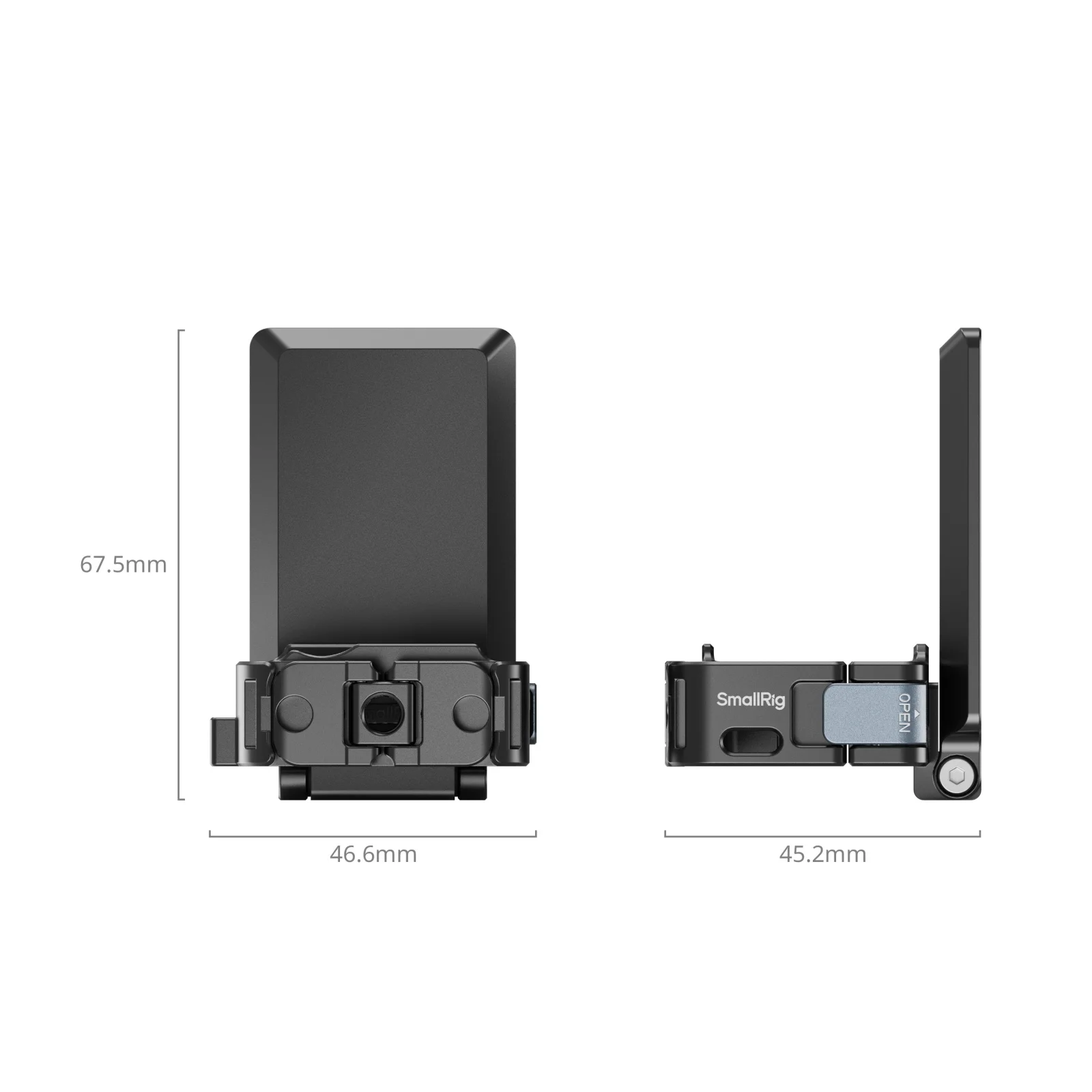 Pocket 3 Mount Support for DJI Osmo Pocket 3 230° Adjustable Tilt, Magnetic Arca