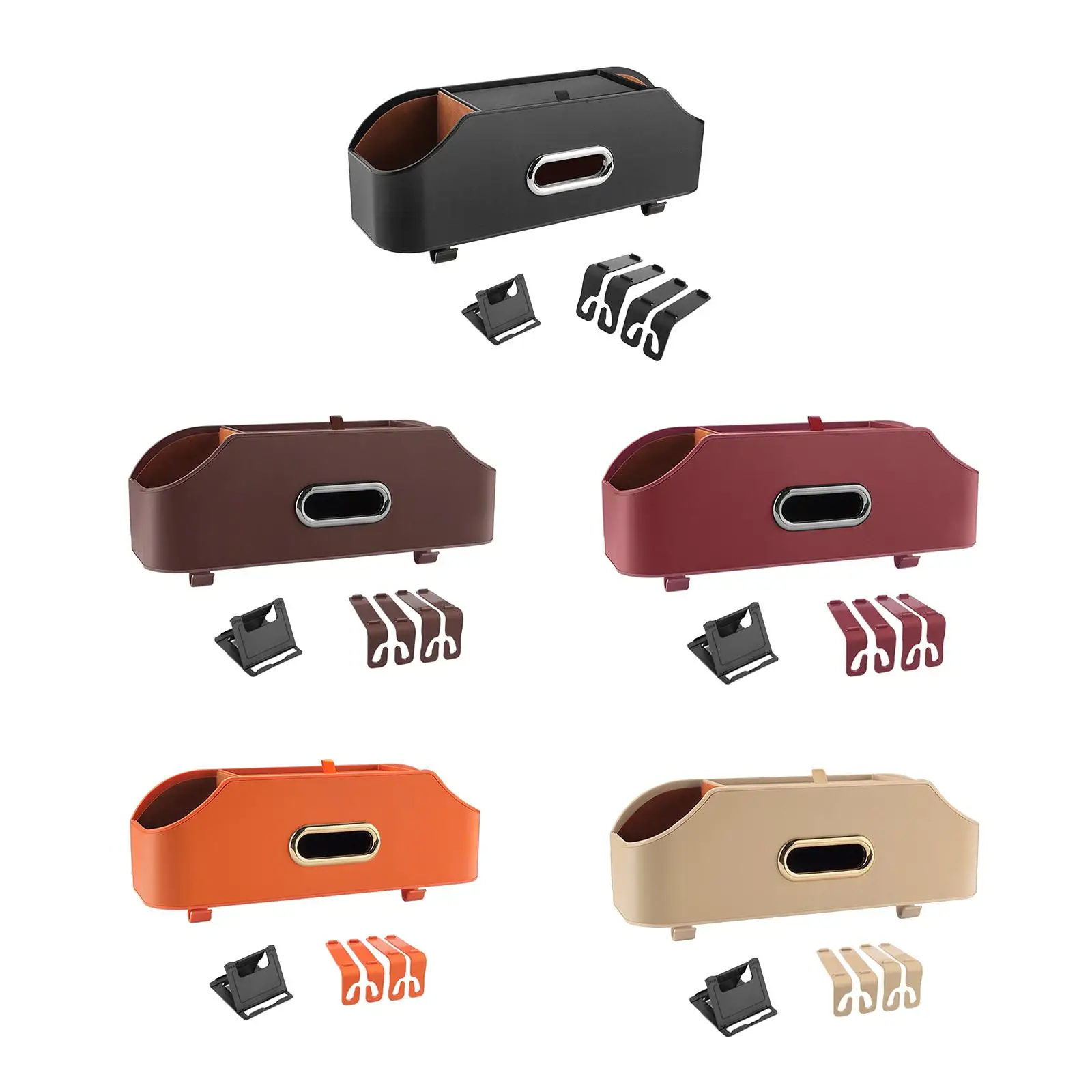 

Органайзер для спинки сиденья автомобиля, Держатель салфеток, многофункциональный с держателем для чашки для путешествий