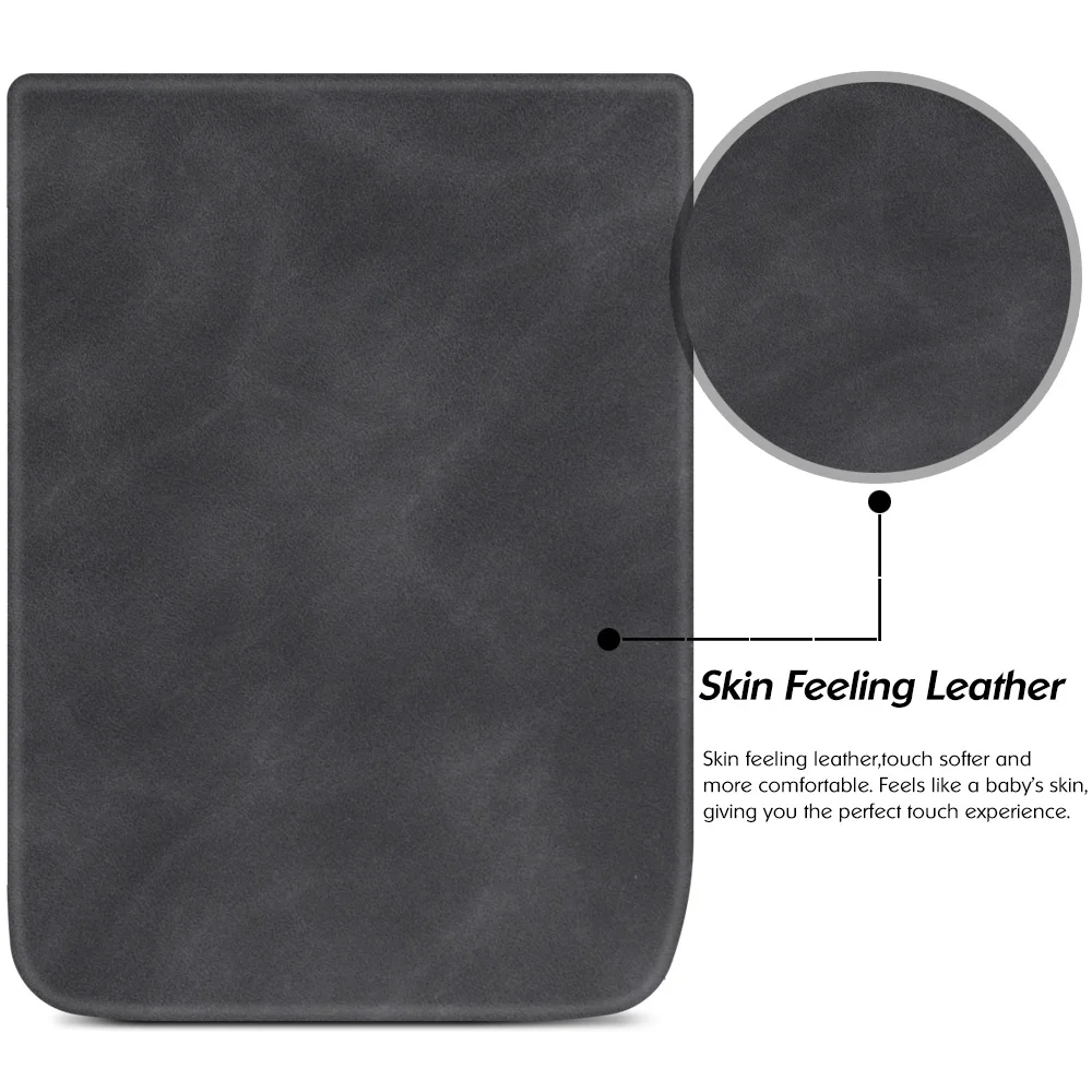 7.8 PocketBook 740/740 Pro/740 ÷ eReader  ̽ - ڵ /  ִ  PU  Ʈ  ĸ Ŀ