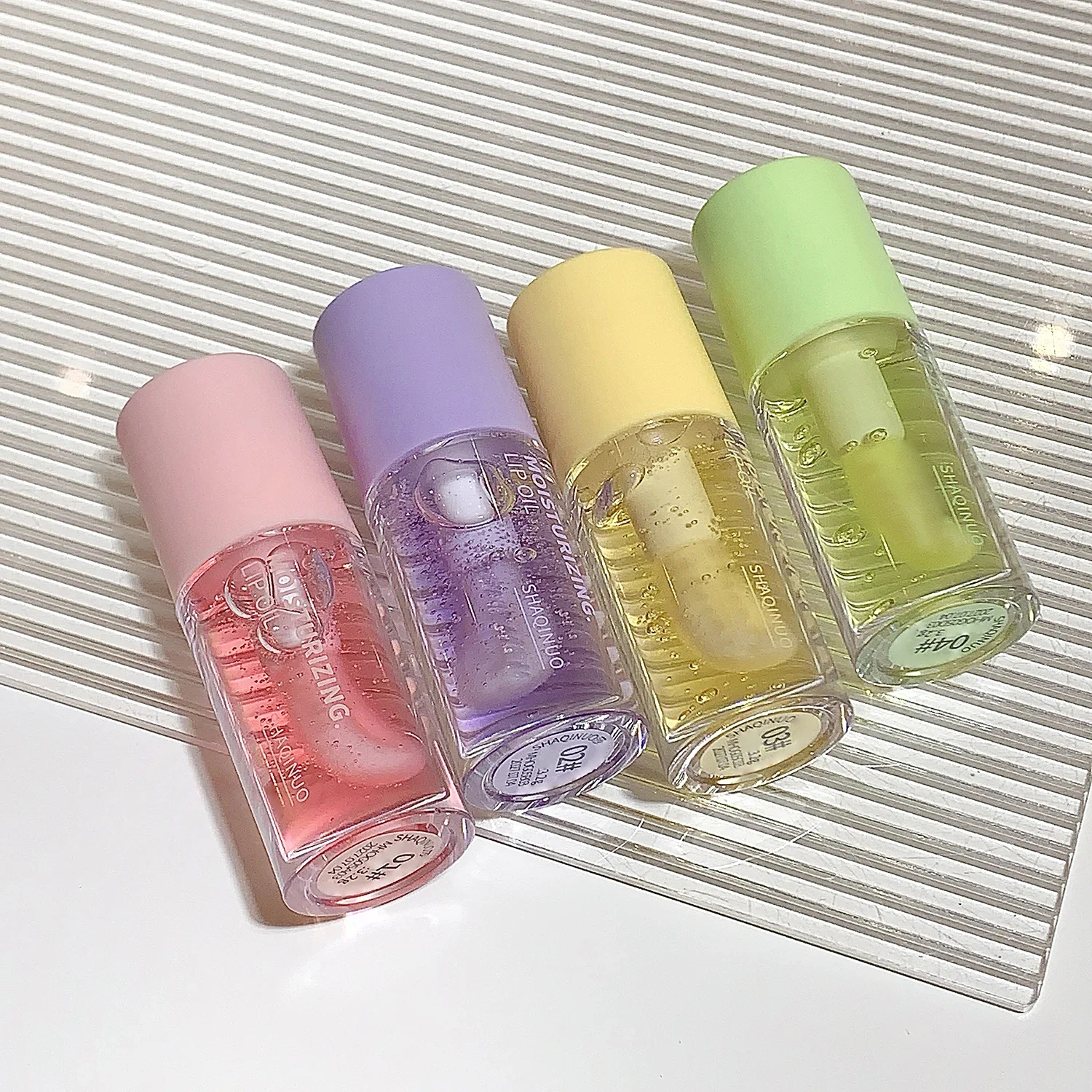 Water Light Lip Gloss Moisturizer Transparent Jelly Mirror Fruit Crystal Lip Oil Clear Hydrating Plumping Korean Lip Care Makeup 6