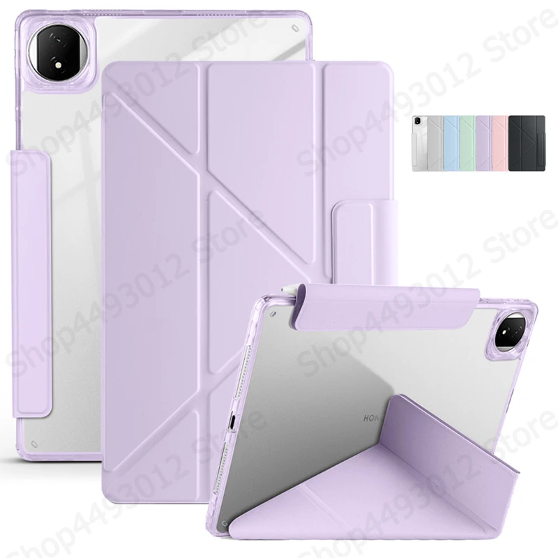 Smart Fold PU Leather Magnetic Tablet Cover - 12.3 inch