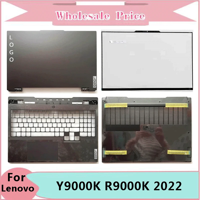 

New For Lenovo Y9000K R9000K Legion 7-16IAX7 2022 Laptop LCD Back Cover Front Bezel Upper Palmrest Bottom Case Keyboard Hinges