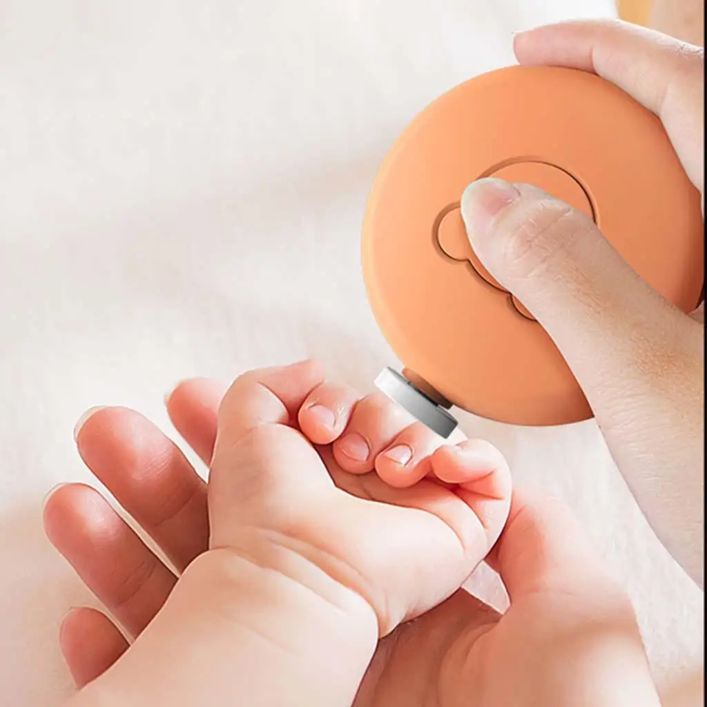 Lime à ongles électrique pour bébé, têtes de ponçage remplaçables