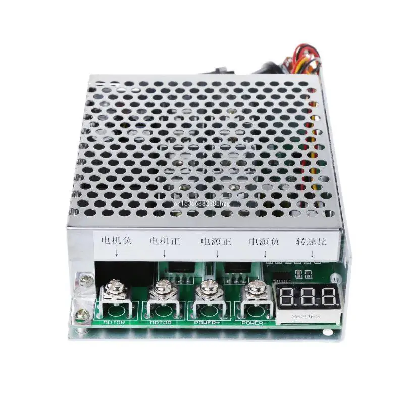 10-55V 100A 모터 속도 컨트롤러 가역 PWM 제어 정방향/역방향 Dropship