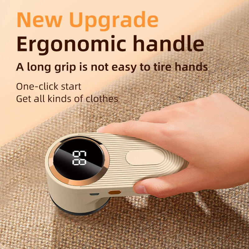 Xiaomi Youpin Lint Remover Digital Display Clothes Shaving Machine Portable Hair Ball Trimmer Pill Removal Tool Gifts New Home 4