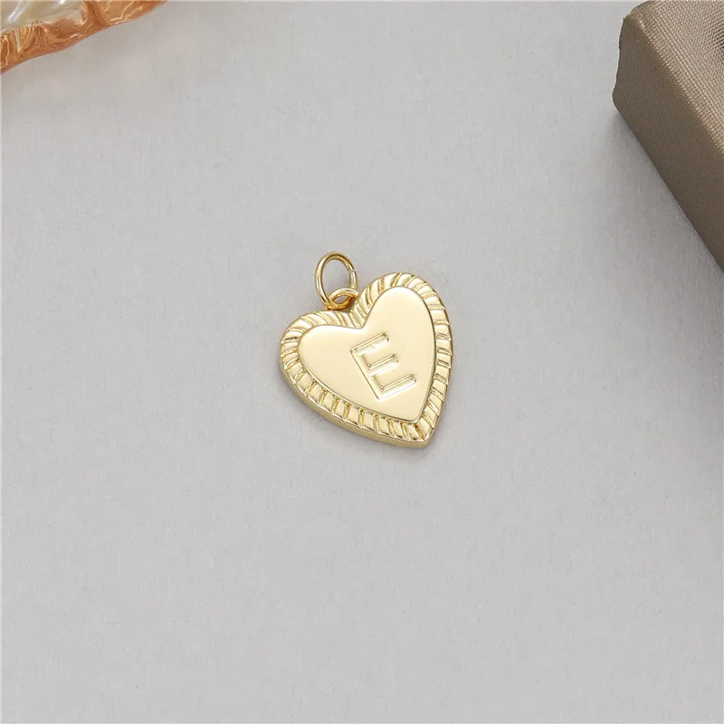 Stylish Chic Hypoallergenic Delicate French Romantic Love 26 Letter Pendant DIY Bracelet Necklace Earrings Accessories 9