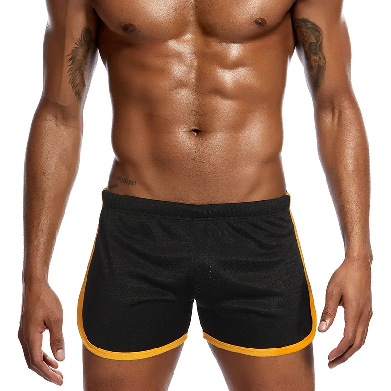 

Men's Swim Shorts Workout Shorts Running Shorts Mesh Elastic Waist Color Block Breathable Quick Dry Short Sports Beach Running