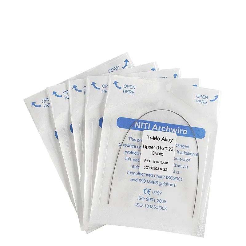 10Bags Ti Mo Alloy Dental Orthodontic Arch Wires TMA Dental Orthodontic