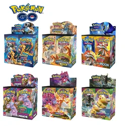 Cartes Pokemon Version anglaise, 360 pièces/boîte, boîte Booster meilleure vente, cartes de Collection épée bouclier, Carte de jeu, jouets de combat pour enfants, cadeau 