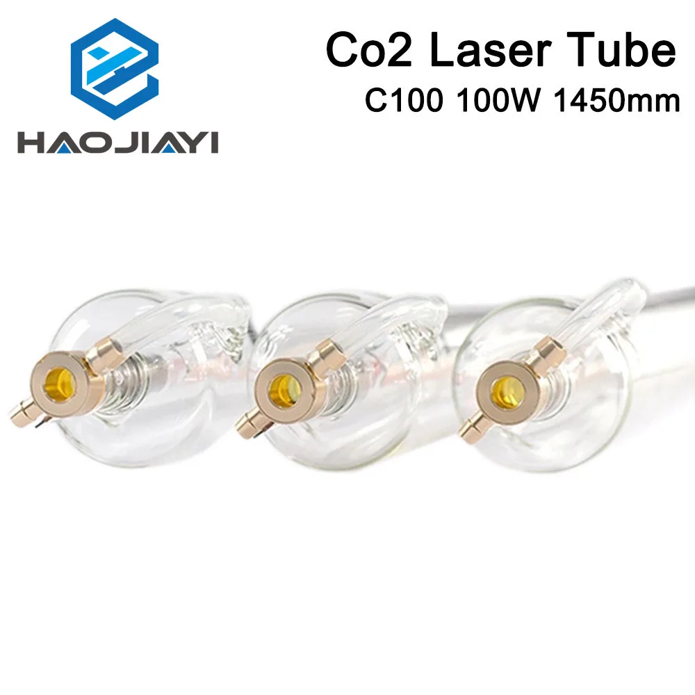 

HAOJIAYI SPT C100 1450 мм 100 Вт Co2 лазерная трубка для CO2 лазерной гравировальной машины