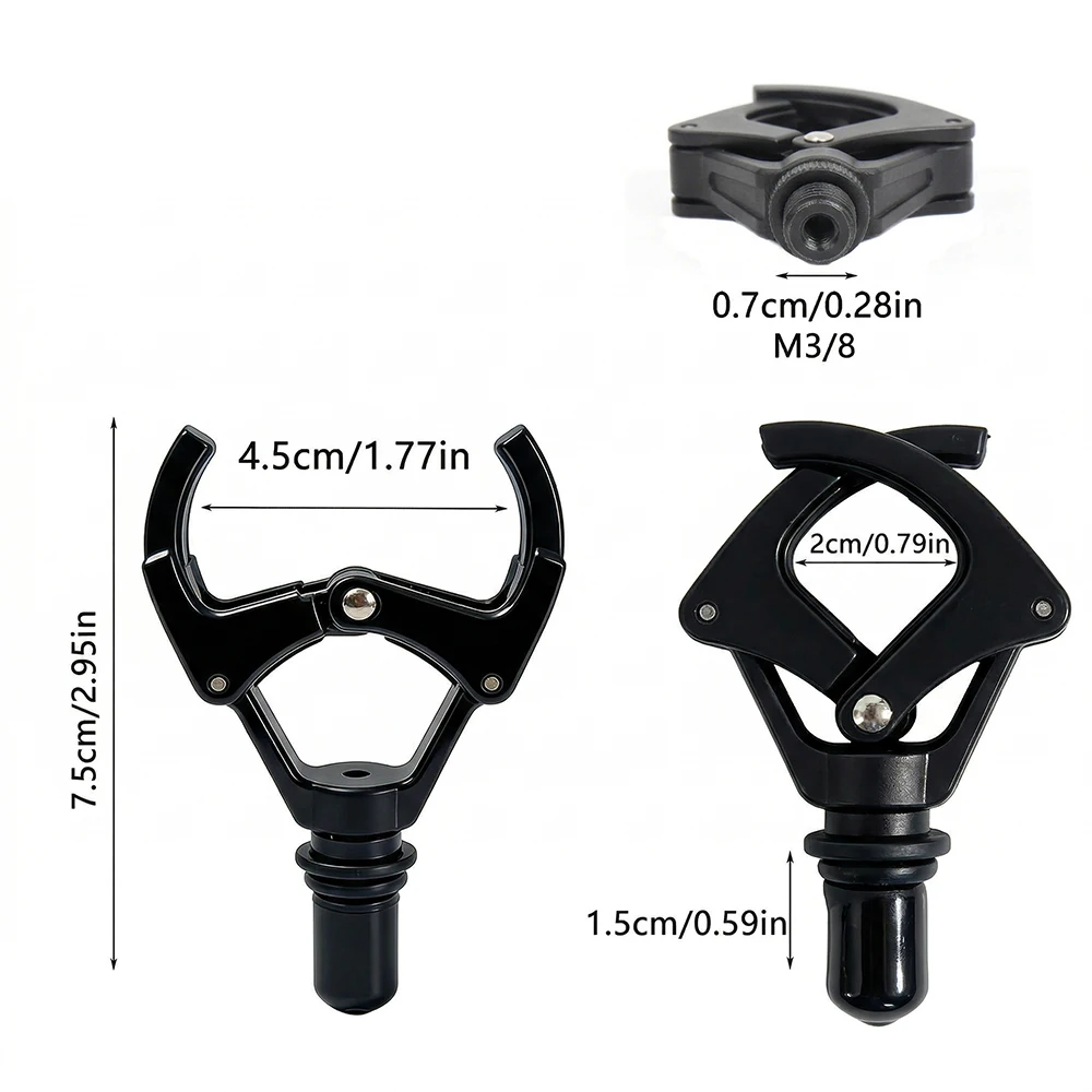 Support canne carpe 1/2/3 pièces JSFUN pour bank sticks repose-canne pêche au coup accessoires