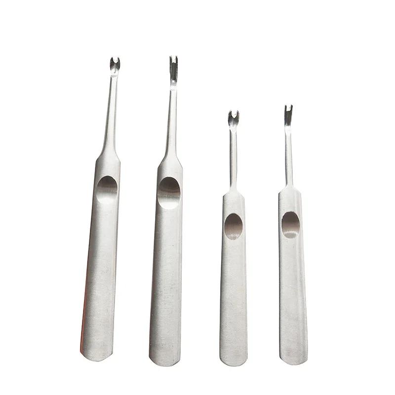 Leather Tools Leather Craft Tool Kit Leather Craft Tools Leather Craft Tool 1/4Pcs U+V Shaped Leather Stitching Skiving Handmade Groover Punching Tool Kit Leathercraft Hole Puncher Edge Beveler Tool Kit