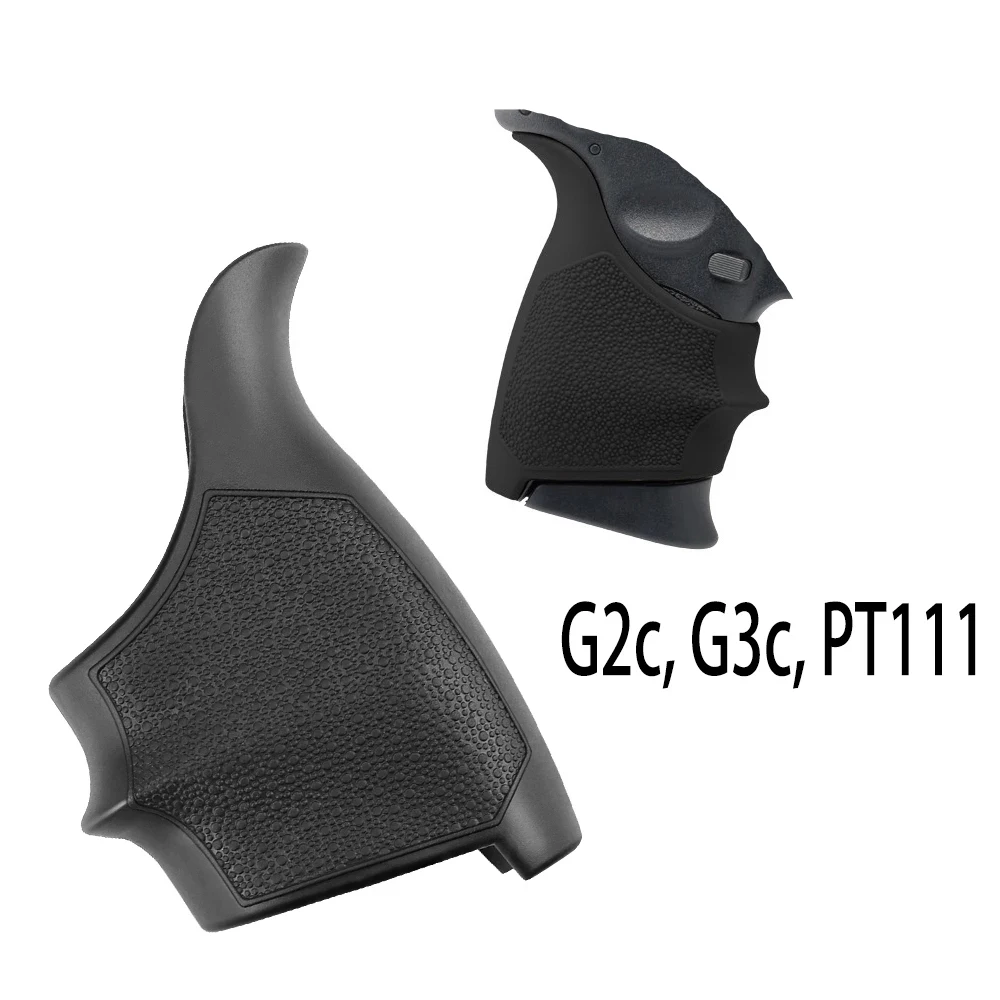 Tactical Grip Sleeve Tactical Grip For Taurus G2c G3c PT111 Rubber Cover G19 23 38 Rubber Grip Sleeve For G17 18 20 21 22 31 Hunting KS0076