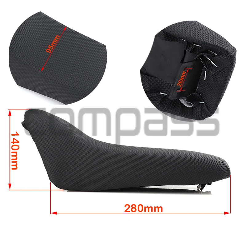 

Apollo Orion foam seat 90 110 125 140cc 150cc 250cc tunnel dirt bike motorcycle seat dirt pit bicycle foam seat cover