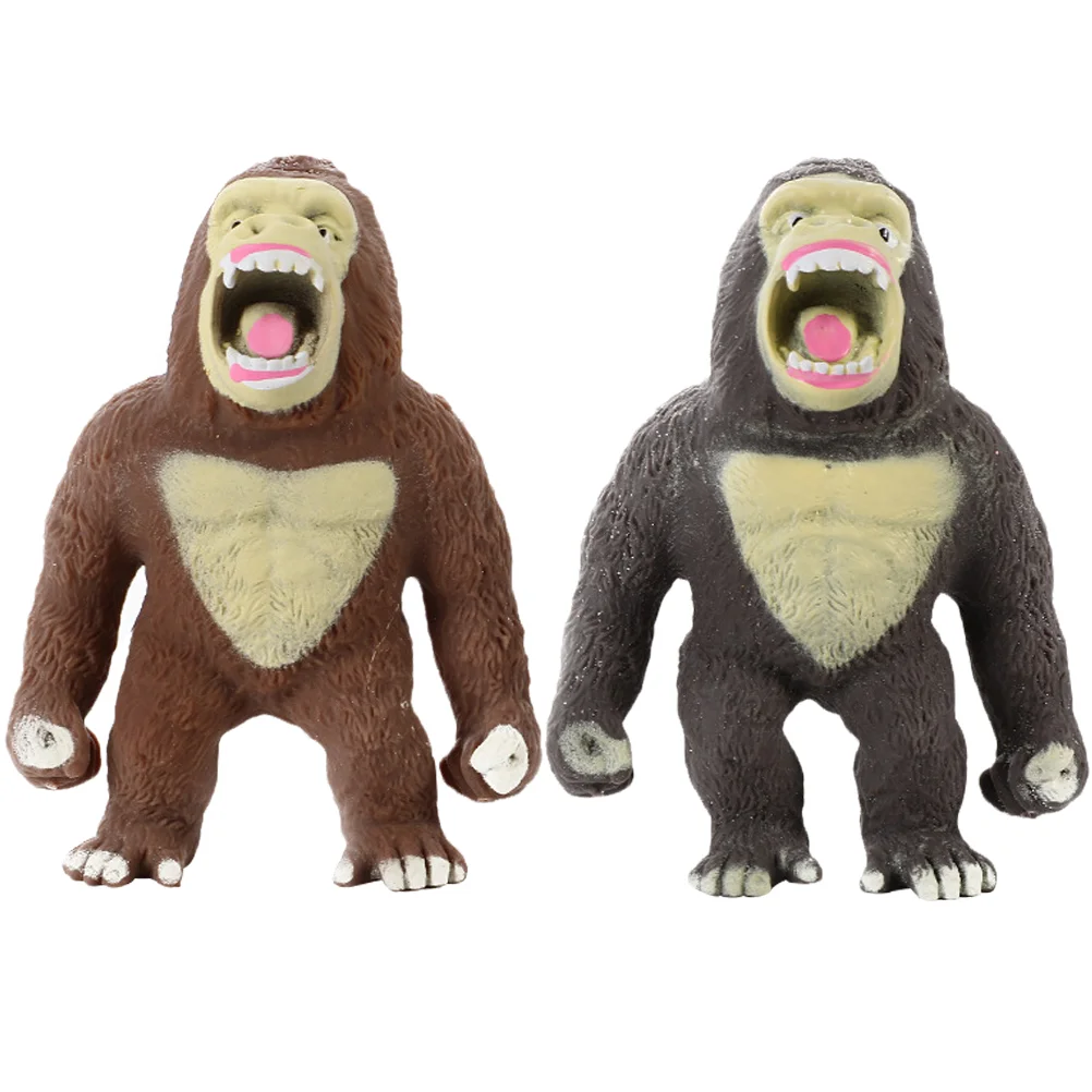 

Kids Sensory Toy Stretchy Chimpanzee Toy Novelty Chimpanzee Toy Children Gift Chimpanzee Toy Vent The Gorilla Lala