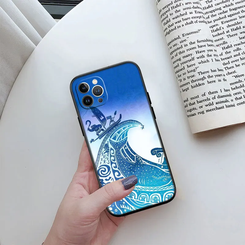 Tropical Moana Themed Phone Case - Stylish and Durable Design