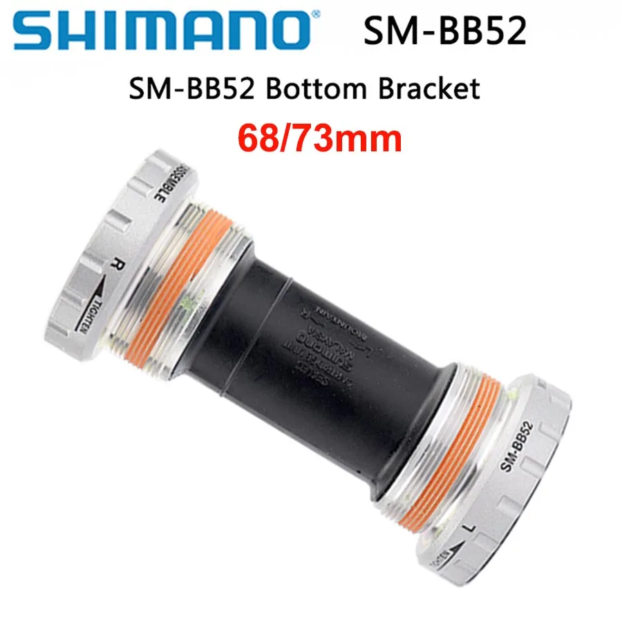 Shimano Deore SM BB52 Hollowtech II Mountain Bike Bottom Bracket 68/73mm BB52D 83mm(BSA) Bottom Bracket bicycle bottom bracket