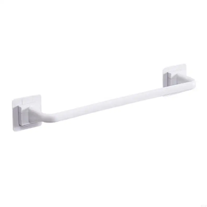 Multifunction Wall Mount Towel Rack Single Bra Adhesive Pot Lid Holder Non-Drilling Kitchen Bathroom Hanging Shelf 203F