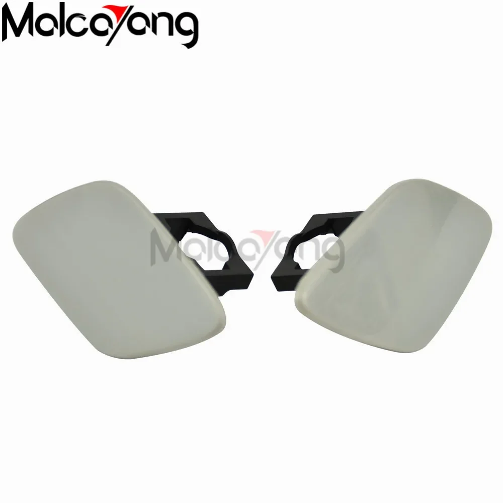 2pcs 61677171659 61677171660 Car Headlight Washer spray nozzle cover Cleaning Sprayer Cap For BMW 3 series E92 E93 2005-2010