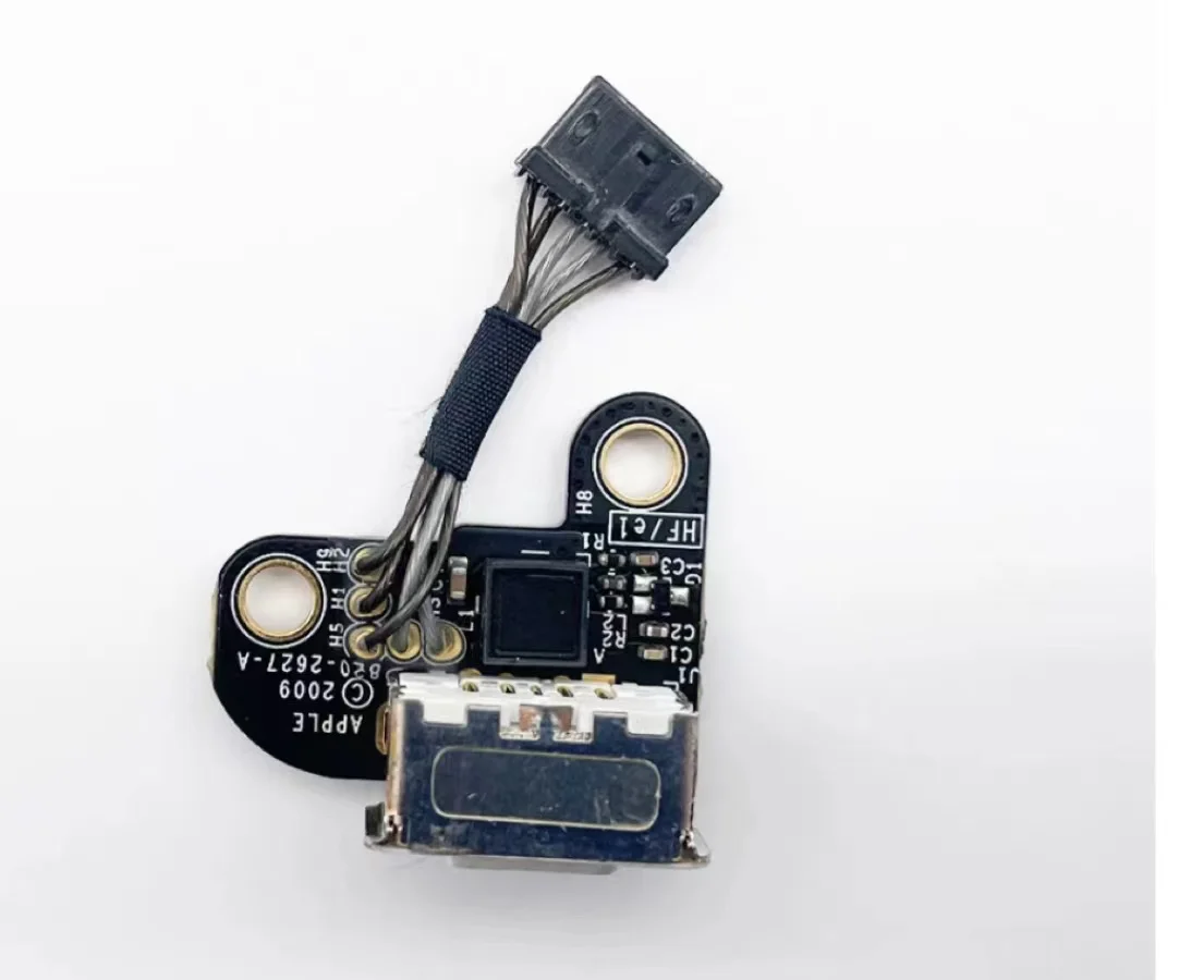 922-9176 A1342 Dc Jack Power Board White Unibody 13 \ "Per Macbook Fine 2009 Metà 2010 Muslimate 820-2627-01 Mc207 Mc516 Pavilion