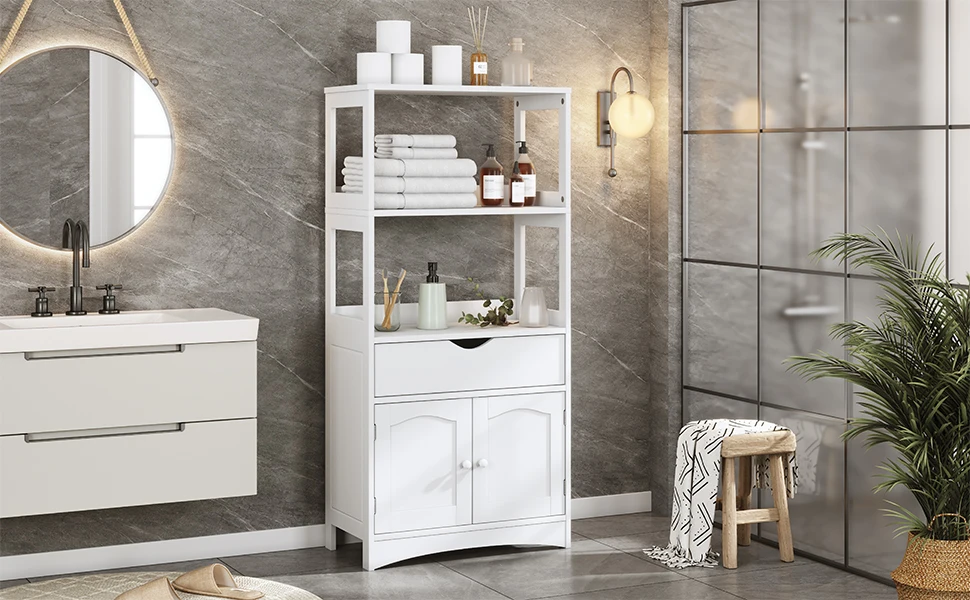 bathroom storage cabinet