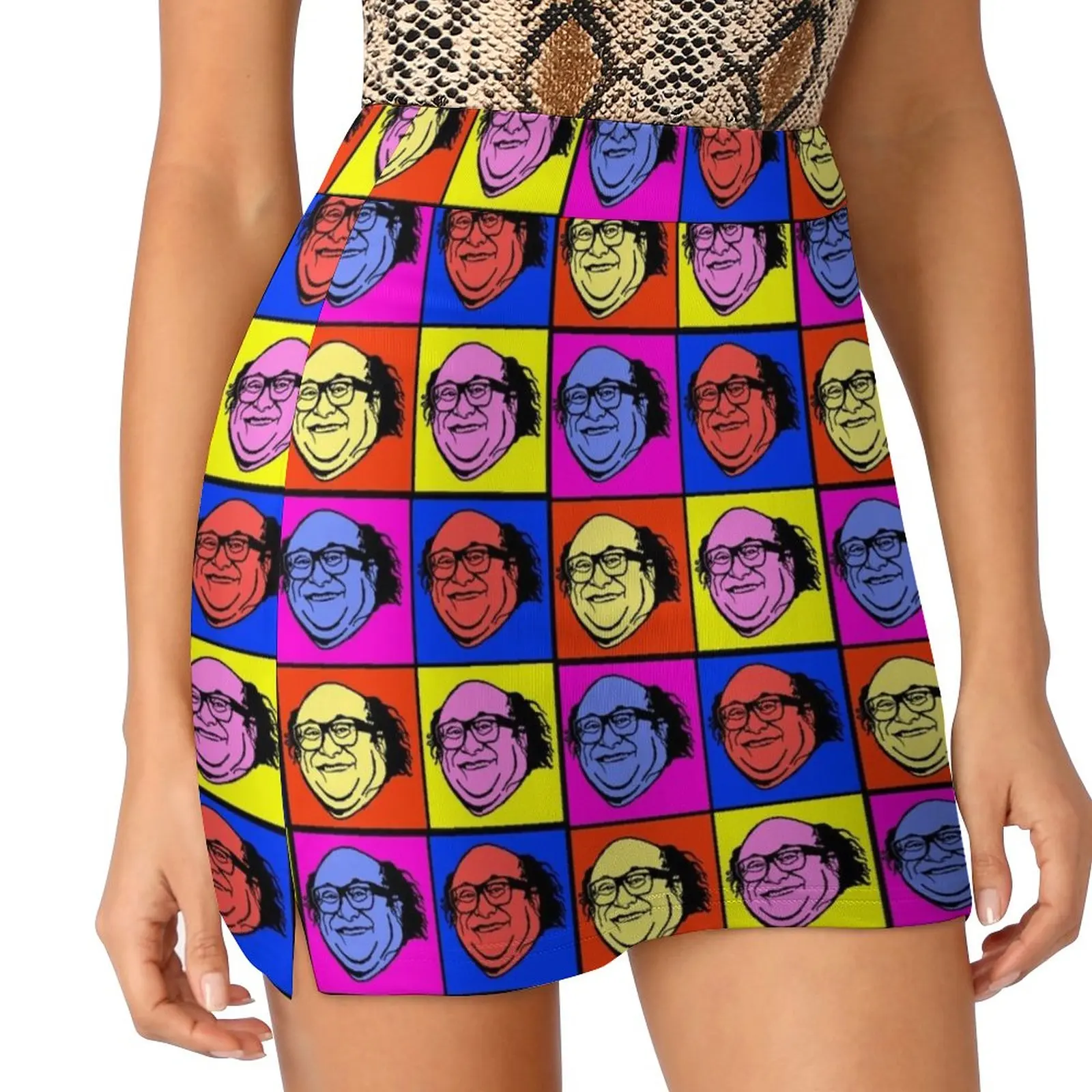 Danny DeVito Pop Art Light Proof Trouser Skirt Clothing female skirts for woman