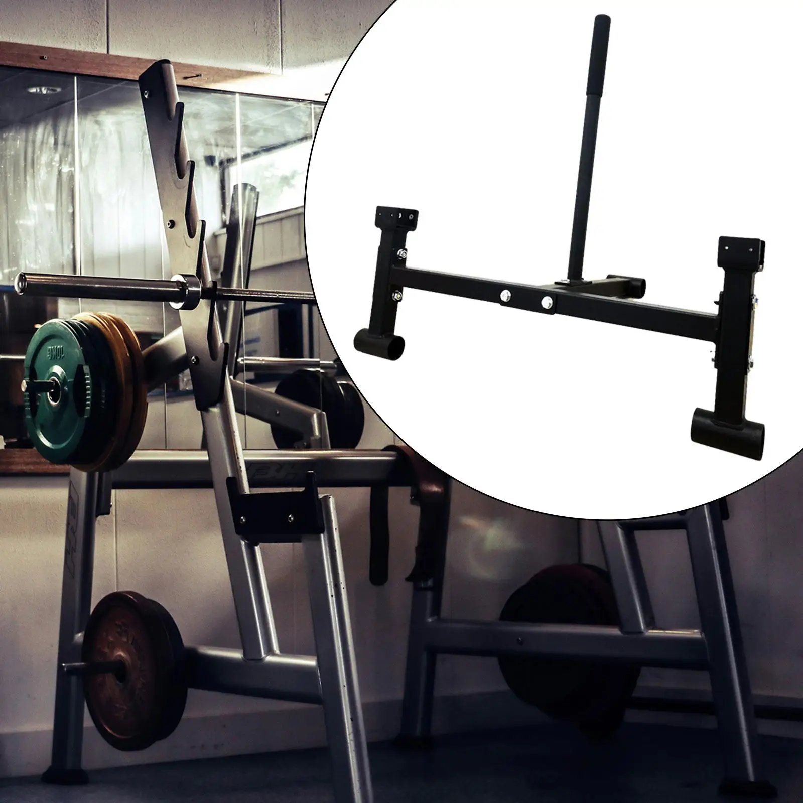 

Deadlift Barbell Stand Non Slip Gym Equipment for Workout Training Deadlift