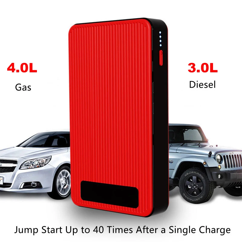 1200A Car Jump Starter Jump Starter Car Battery Charger Portable Battery Charger Portable Car Battery Booster Charger Booster Power Bank 12V Starting Device