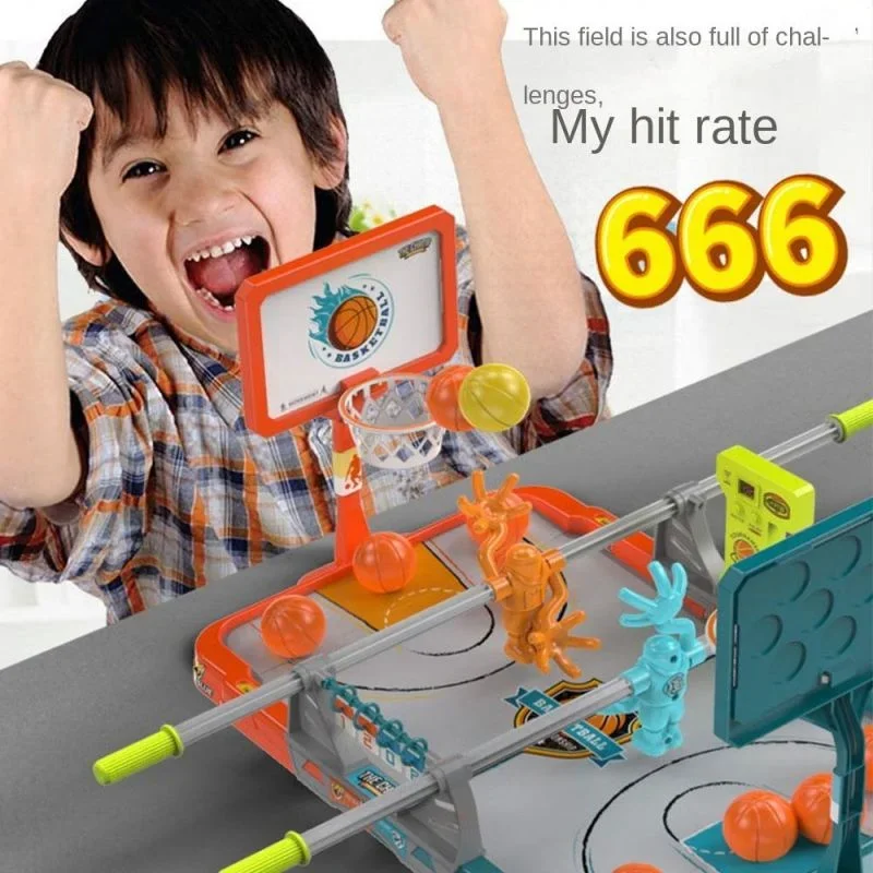 أحدث لعبة سطح المكتب للأطفال لعام 2025 - لوحة إطلاق كرة السلة بأطراف الأصابع وألعاب طاولة كرة السلة بأطراف الأصابع - الصورة 3