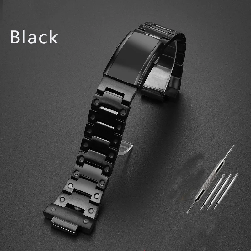 Correa de reloj para Casio Edifice Metal de acero inoxidable Farm Oak EFB-680 para hombre 5579 Cadena de reloj de 14 mm Pulsera con hebilla plegable