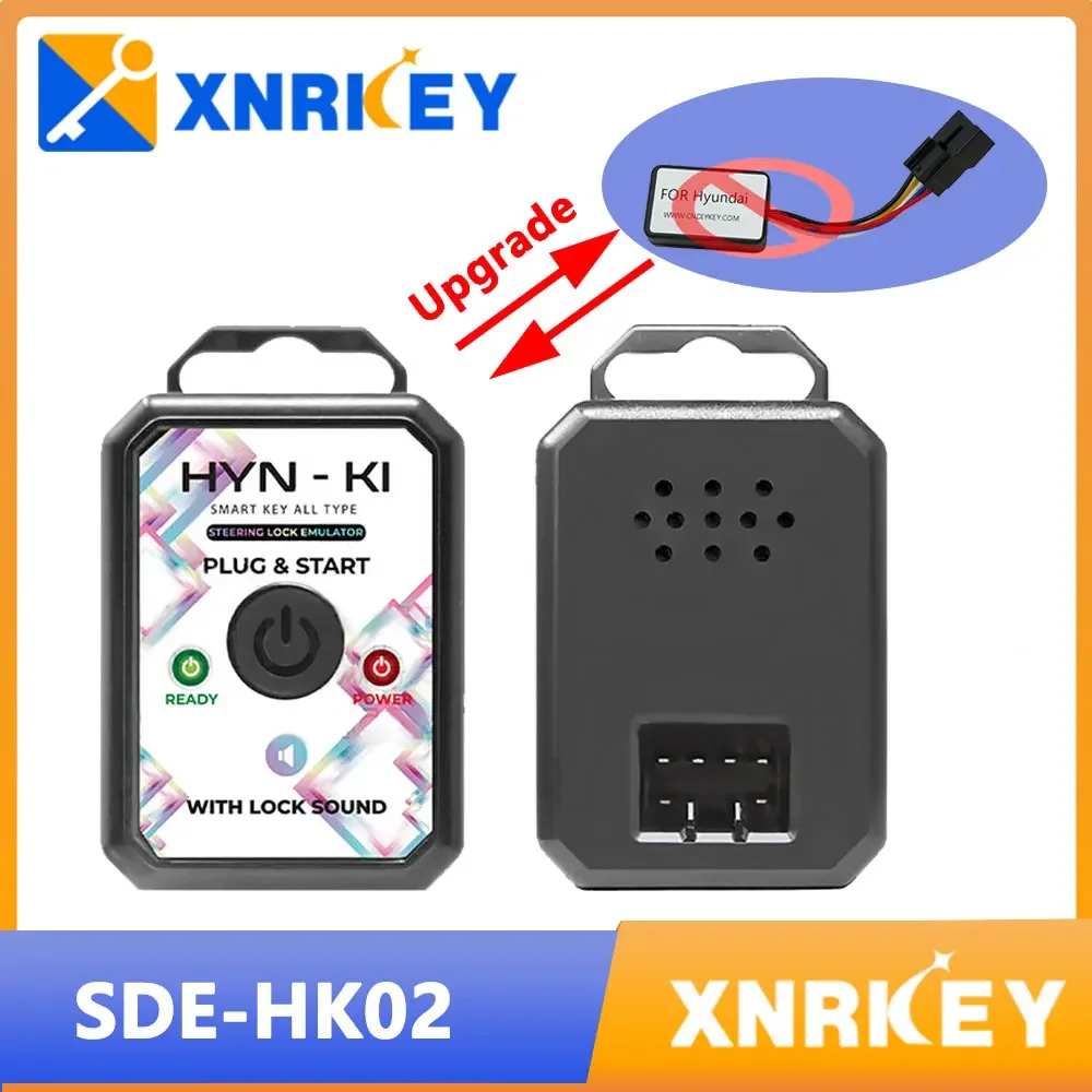 XNRKEY for Kia/Hyundai Steering Lock Simulator Emulator Smart Keyless Systems with Lock Sound Plug and Play