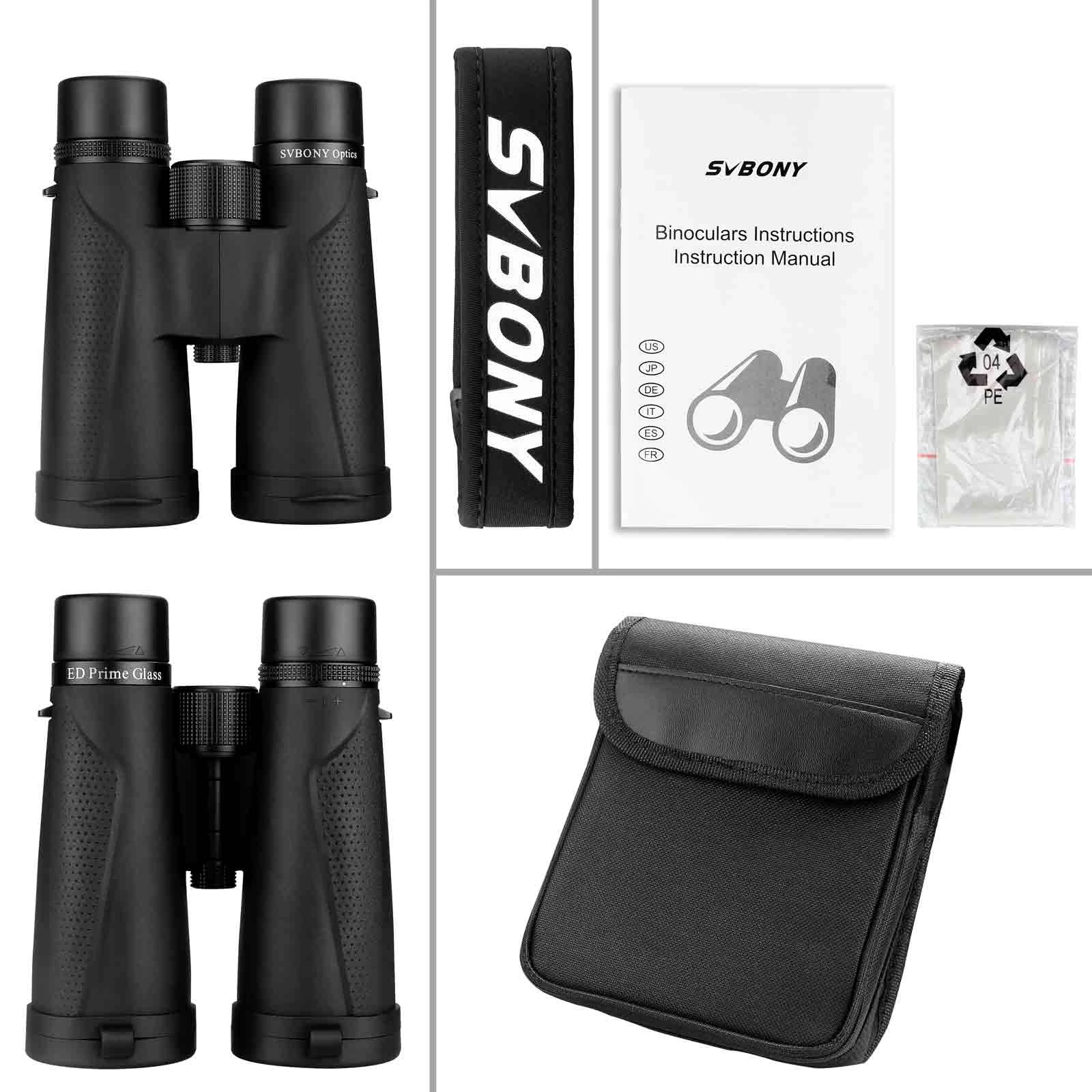 SVBONY 双眼鏡 SV9202 10X42 ED
