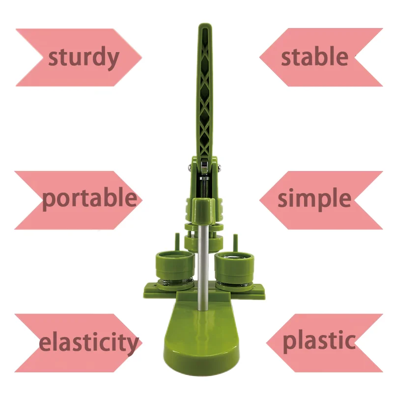 25/44/58MM Portable Badges Pin Maker Machine Round Personalised Badges Press Machine for DIY Art Handicrafts Button Making