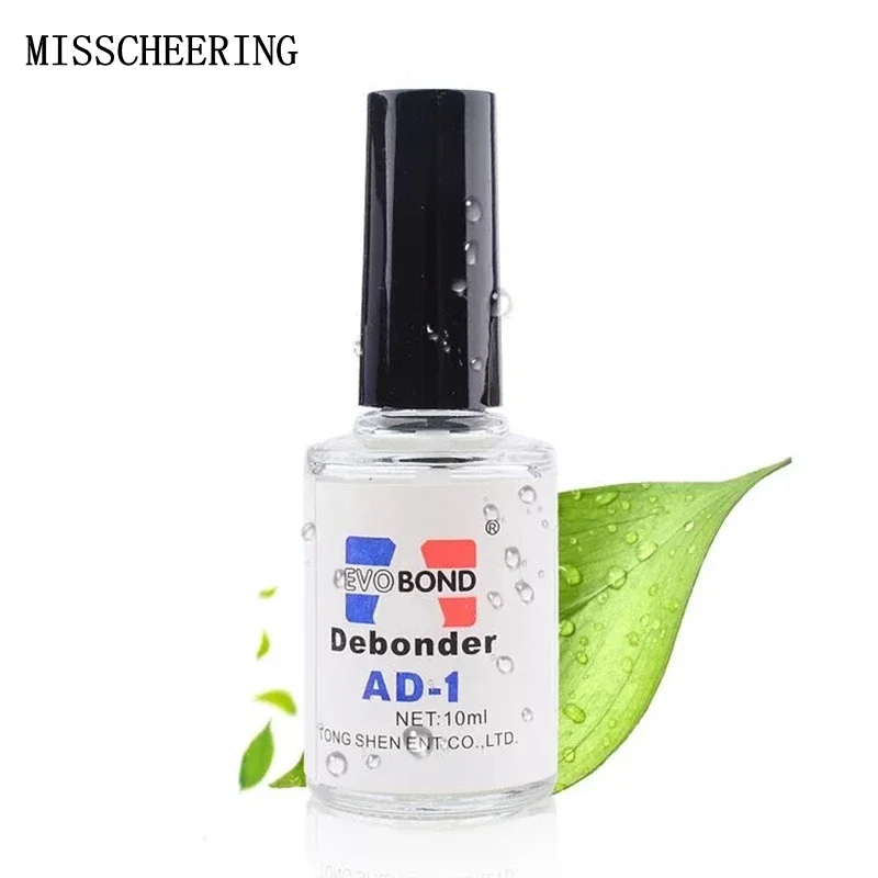 10ml Liquid Degreaser For Nail Polish Remover Nail Gel Remover Nail Polish Remover Wipes Nail Debonder Nail Polish Remover Wraps Nail Glue Remover False Nails/UV Gel /Polish/Sticker/Decorations Fast Remove Manicure Nail Art Accessory