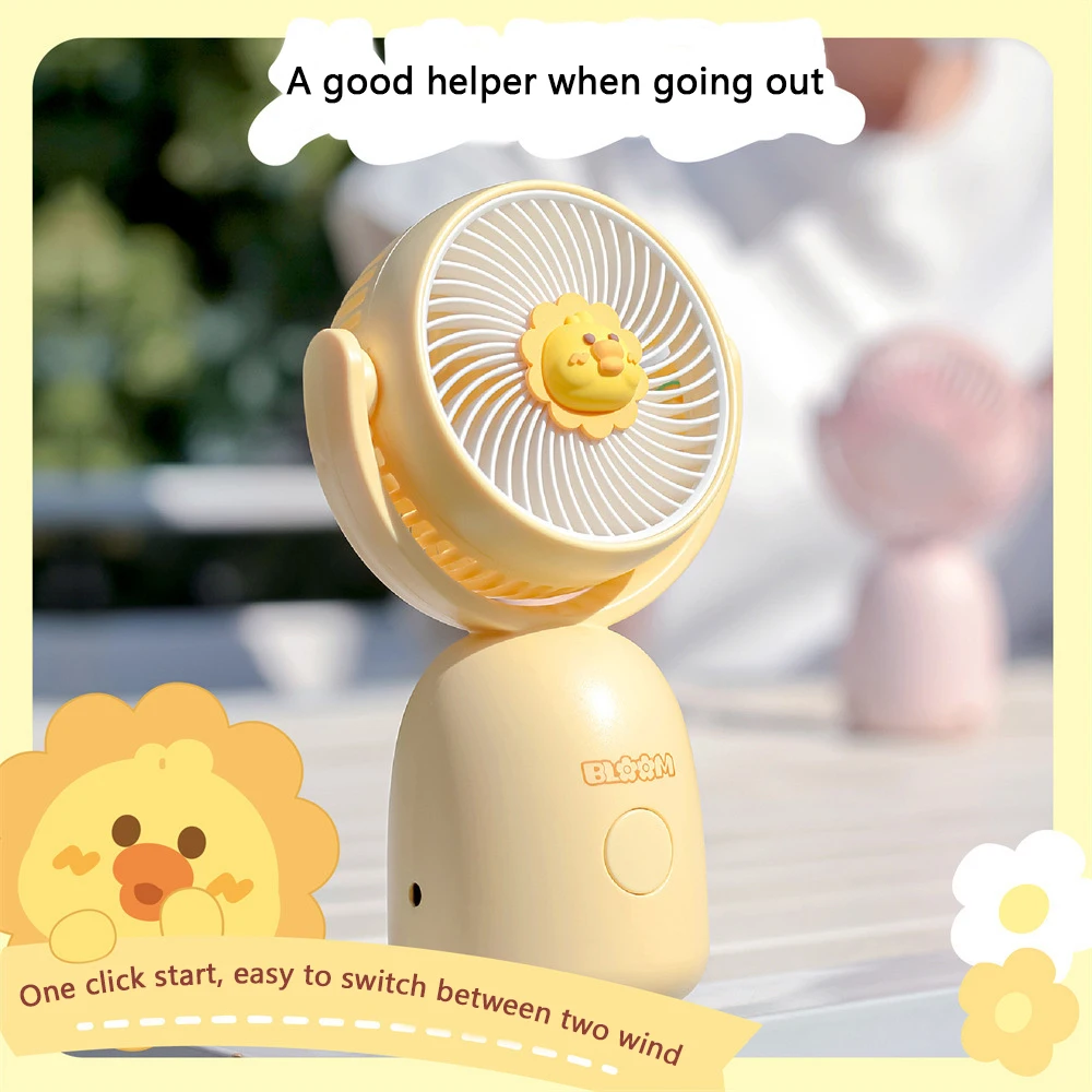 

Usb студенческий портативный Meng Chong тихий ручной маленький тихий мини-вентилятор