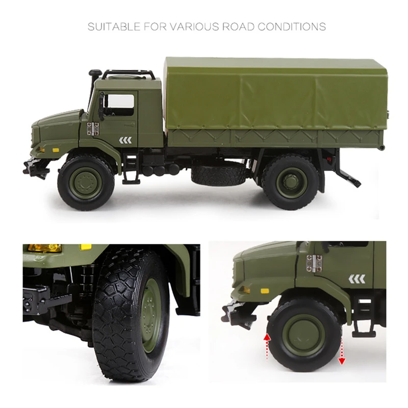 Camion Militaire Renault CIJ échelle 1:43 Avec Radar - Métal - Occasion