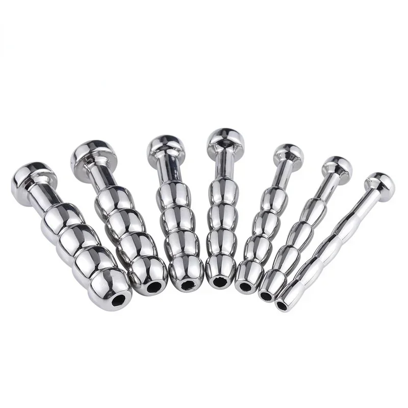 Urethral Dilatation Matel Catheters Anal Beads Male Sex Toy Butt Plug