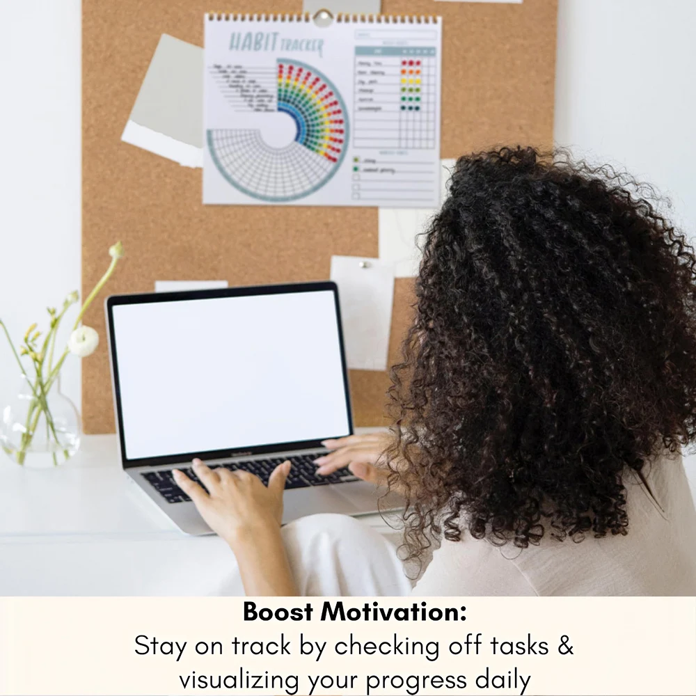 Habit Tracker Goal Journal 6