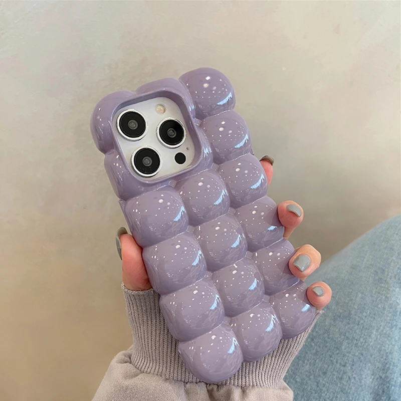 Coque IPhone 16 Pro Max 15 14 13 Motif Biscuit Chocolat 3D - Neuf En Silicone
