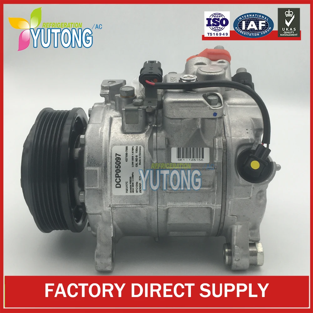 

7SEC17A AC Compressor for BMW X3 X1 X4 F25 DCP05097 645292164667 8FK351002341 64529216467 64506805025 64529396722 7513199