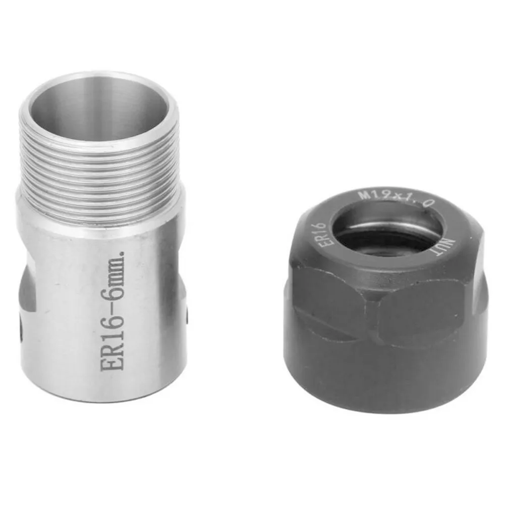 Milling Cutters ER16A Collet Chuck Motor Shaft Spring Clamp Steel 40mm Length 6mm/8mm/10mm/12mm/16mm C20-ER16-40L