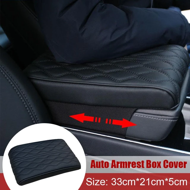 Car Armrest Box Mats Memory Foam Vehicle Arm Rest Box Pads Leather Center  Console Covers Styling Interior Accessories - Armrests - AliExpress